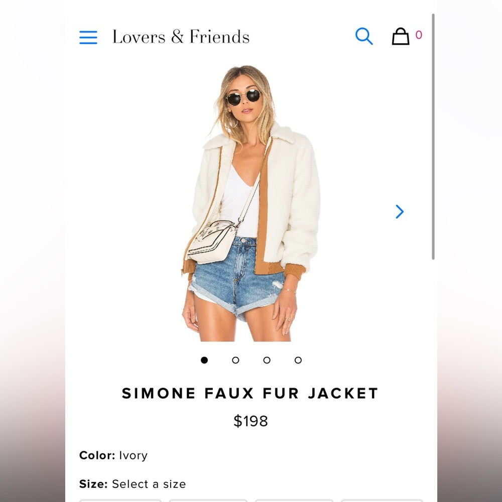 Lovers and Friends Sherpa Jacket